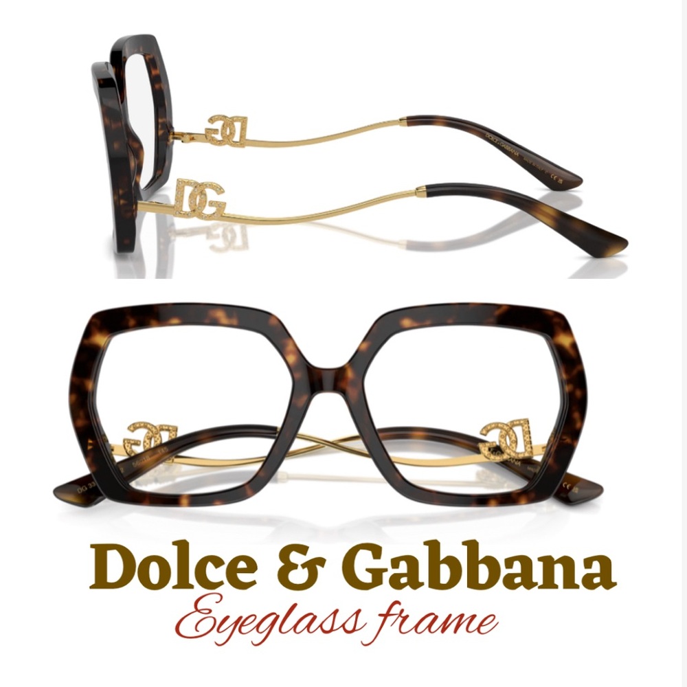 Dolce & Gabbana eyeglasses frame - New Dark Tortoise
